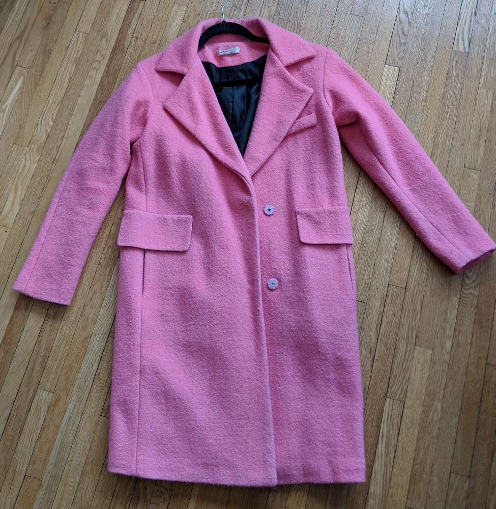 Statement Pink Coat